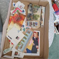 Box of Collector Stamps