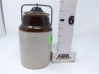 Two Tone Stoneware Canning Jar