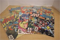 SELECTION OF DC BLUE DEVIL COMICS INCLUDING ISSUE1