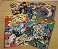 SELECTION OF X-FORCE & X FACTOR MARVEL COMICS