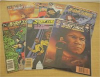 SELECTION OF DC "STAR TREK " COMICS