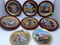(8) Hummel "Sisters" Limited Edition Plates