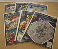 SELECTION OF DC THE ADVENTURES OF SUPERMAN COMICS