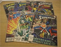 SELECTION OF THE ADVENTURES OF SUPERMAN COMICS