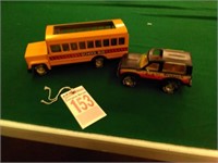 Nylint School Bus and Bronco II