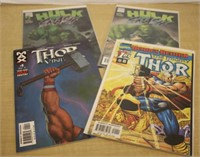 SELECTION OF MARVEL'S "THOR AND HULK" COMICS