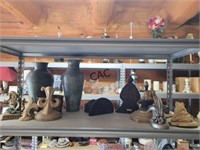 Shelf Lot of Decorative Items