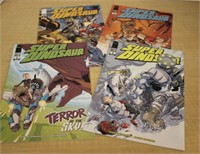 SELECTION OF SUPER DINOSAUR COMICS BY IMAGE
