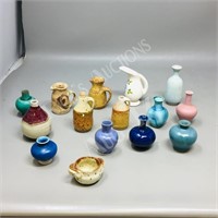 mini pottery jugs/ vases