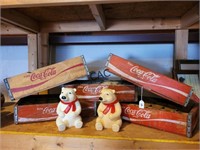 Lot of Vintage Coca Cola Wood Crates