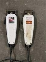 Two Wahl Clippers