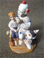 NORMAN ROCKWELL CLOWN FIGURE