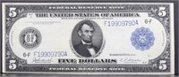 Fed Reserve of ATL 1914 $5 note