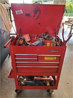 US GENERAL 30" ROLLING CART W/ CONTENTS