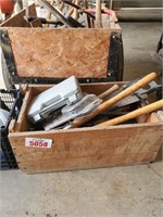 BOX OF ASSORTED TOOLS