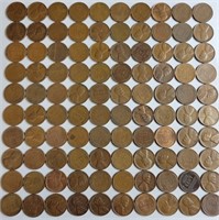(40) - LARGE LOT OF LINCOLN PENNIES
