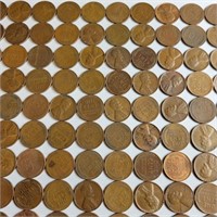(40) - LARGE LOT OF LINCOLN PENNIES