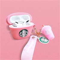 Starbucks Pink Ice Cream Airpods Case