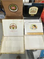 Nostalgic Cigar boxes (x4)