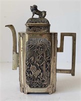 Old India Silver Tea Pot