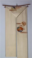 Embroidered Japanese Obi With Hanger
