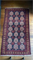 Wool Kashmir India Knotty Carpet Rug