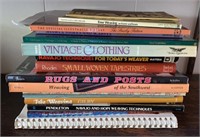 Rug Carpet Clothing Misc. Vintage Book Lot