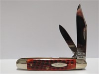 CASE XX USA 1965-69 PRETTY BONE CIGAR KNIFE