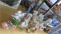 UNICORN AND STATUE LOT