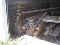 LUMBER & CONTENTS OF SHED BAY