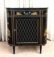 Small Chinoiserie Lacquered Cabinet