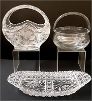 Blown and Cut Glass