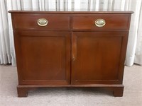 Small Cherry Chippendale Server