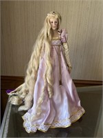 Franklin heirloom Rapunzel doll