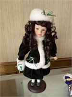 Victorian rose collection doll