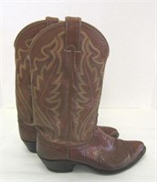 Justin Mens Cowboy Boots - SZ 10