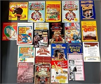 Approximately 38 Assorted Circus Programs