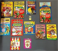 Various Circus Coloring Books
