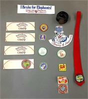 Circus Belt, Patches, Hats