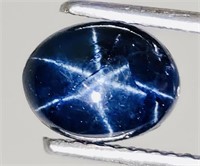 1.80 ct Natural Blue Star Sapphire