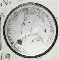 1912? SILVER Canada 25 Cent Coin