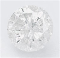 Certified 1.31 ct Round Brilliant Diamond F/SI2