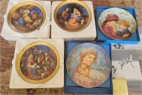 Q - LOT OF 5 COLLECTOR PLATES (L91)