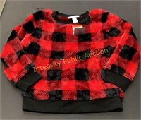 Sweater Red/Black Plaid 4T