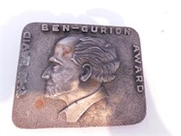 Plaque de prix David Ben-Gurion