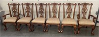 (6) Ball in Claw Chippendale Style Chairs