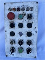 Vintage Marine Control Panel