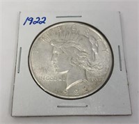 1922 Peace Silver Dollar