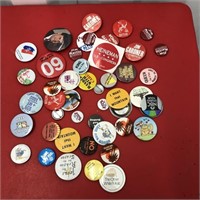 Lot Pin Back Buttons