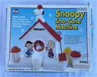 Vintage Snoopy Sno-Cone Machine